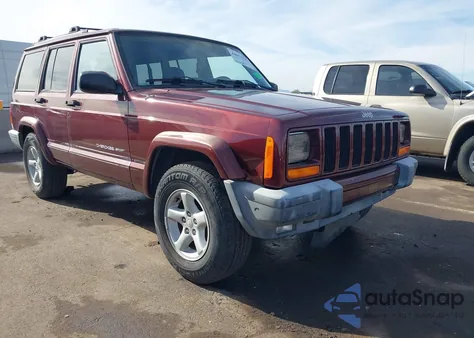 2001 Jeep Cherokee Sport z USA, uszkodzony, nr VIN 1J4FF48S11L517727